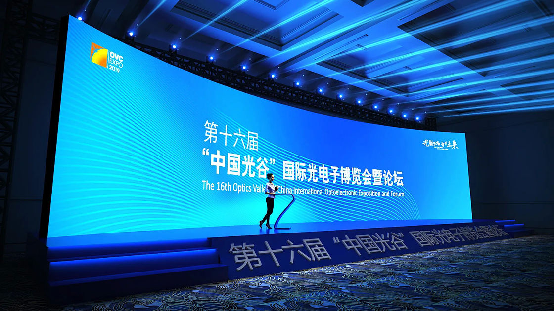 Gmars-P Rental Flexible LED Display Stage Show Waterproof IP65 LED Panel Screen Dengan Stand Truss Strukturel