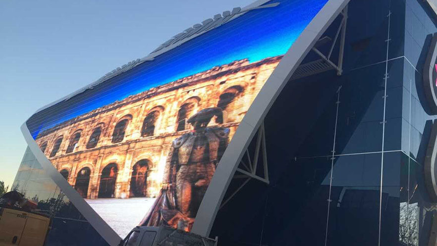 High Precision Transparent LED Display BoardP10.4mm P15.6 25mm untuk Iklan Publikasi