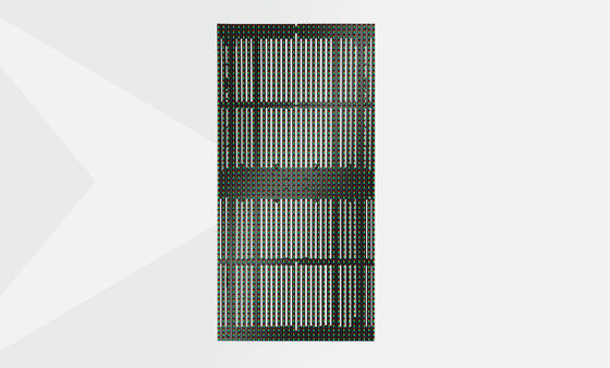 Harga yang bagus High Definition Curtain Advertising LED Display Wide Angel LED Mesh Video Wall on line