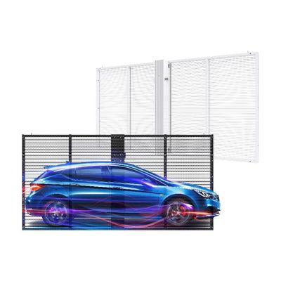 Indoor P3.9 High Transparency Ultra Thin Transparent LED Screen Musik Video Wall