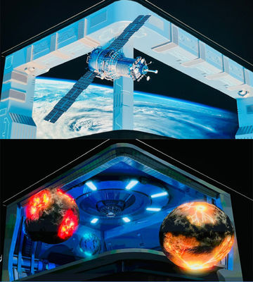 Harga yang bagus High Brightness Media Facade LED Screen Waterproof Led Video Wall Dengan Chip Nationstar on line