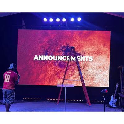 Harga yang bagus Layar LED Rental Indoor Gprime Series yang dapat disesuaikan GOB P1.5 P1.9 P2.6 untuk Dekorasi panggung pernikahan on line