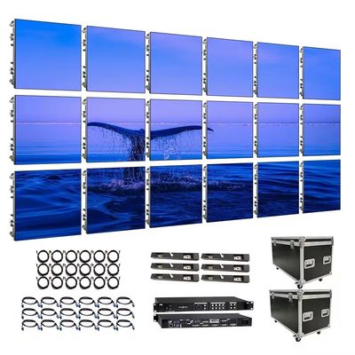 Harga yang bagus Indoor P2.5 P3.91 Led Display 1000 Nit 500 X 500 Show Panel Sewa Layar Raksasa Untuk Peralatan Sewa Pesta on line