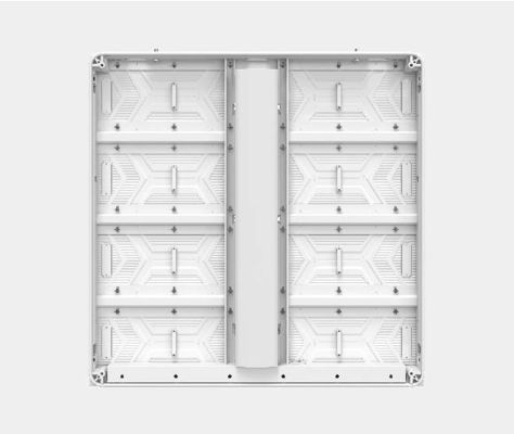 Layar LED tetap luar dengan rasio kontras 2000:1 3,840Hz refresh rate dan SMD 2727 lampu LED