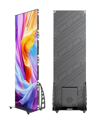 Teknologi tinggi Epistar LED Chip Iklan LED Poster W640xH1920mm Panel Ukuran