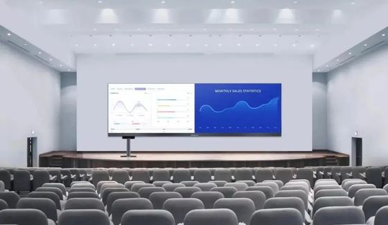 Gstar-II Series 500*750mm Indoor Rental LED Display Pemasangan tetap P1.5 P1.953mm Berbagai bentuk