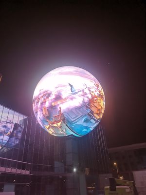 Harga yang bagus Produksi Kustom Layar LED Indoor dan Sferis dengan Berbagai Diameter Mulai dari P1.5mm Hingga P8mm on line
