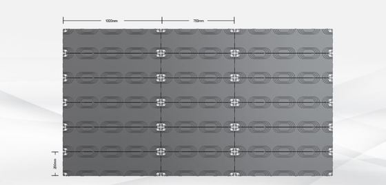 Tampilan LED 2K 4K Hd Tetap Dalam Ruangan dengan Kabinet Aluminium Die-Casting Penyambungan Sudut Kanan 90° yang Mulus dan Servis Depan 100%