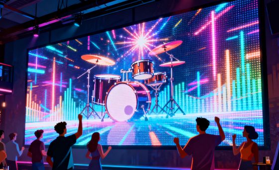 Harga yang bagus Tampilan LED Sewa Profesional dengan Refresh Rate 7680Hz Ukuran Kabinet 500*1000mm dan Perawatan Depan Penuh untuk Konser Panggung on line