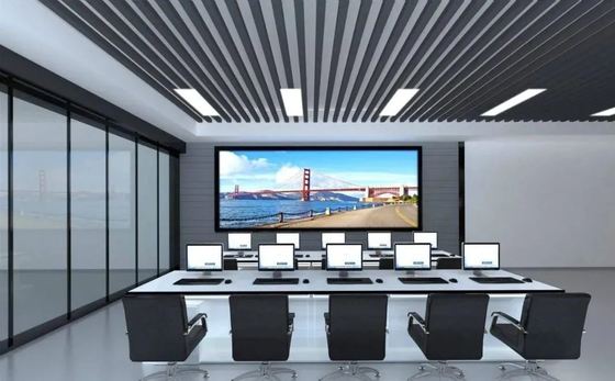 Harga yang bagus Tampilan LED Tetap Dalam Ruangan dengan Struktur Terintegrasi Ringan dengan Perawatan Depan Penuh untuk Gereja dan Toko Ritel on line