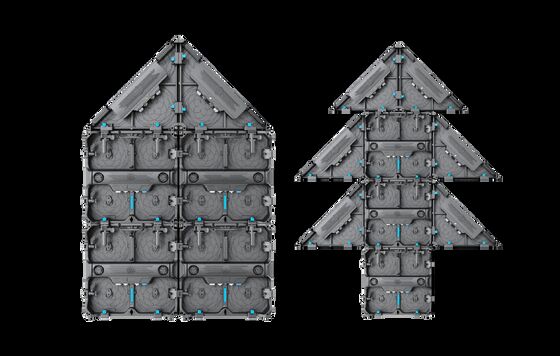 Indoor Heart-shaped Christmas Tree Shaped Rental LED Display Screen P1.953mm with 7680Hz Refresh Rate